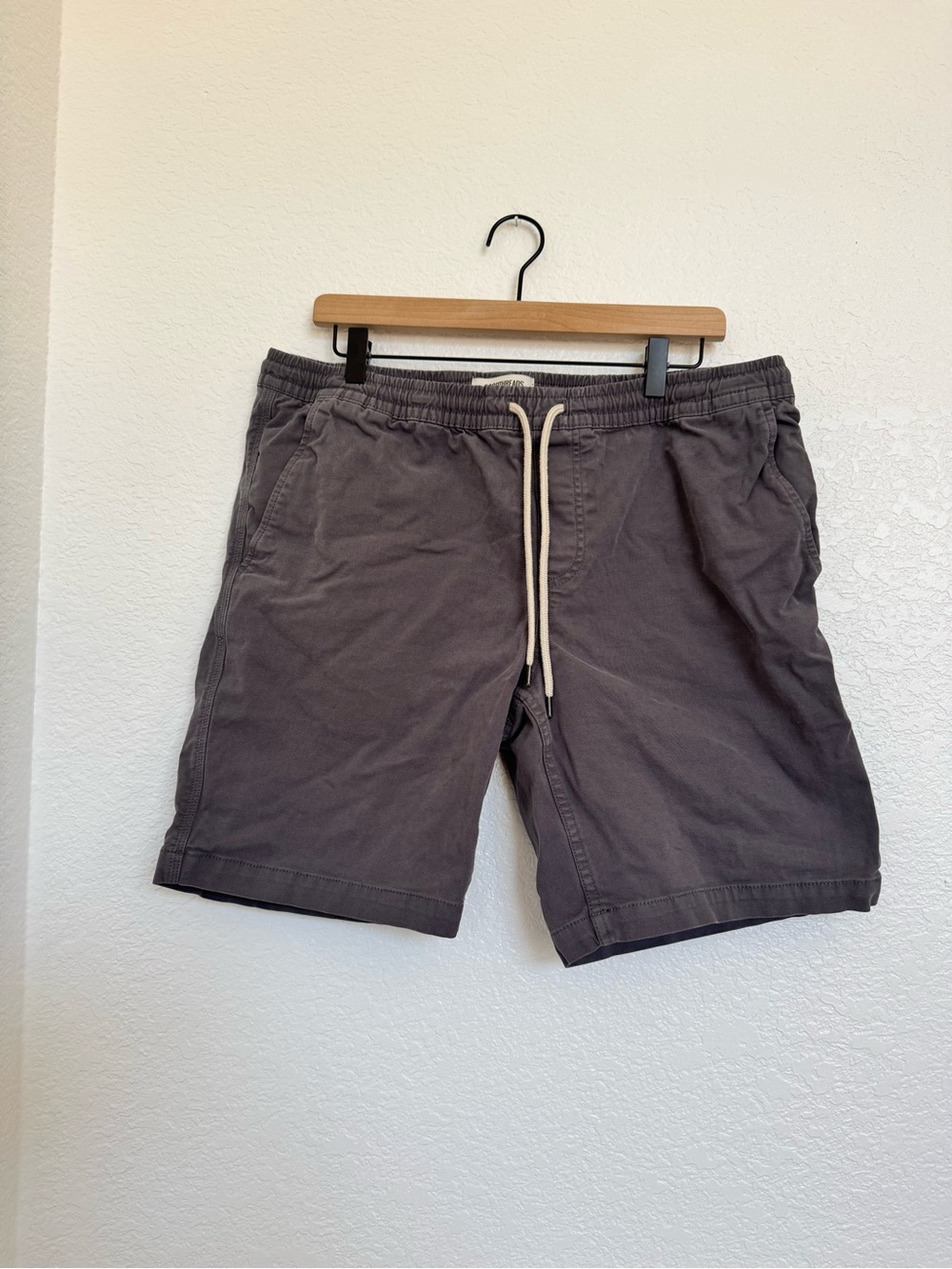 Goodthreads Men’s Comfort Stretch Pull-On Shorts - Charcoal Grey